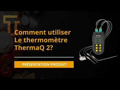 ThermaQ 2 fyrkanals termometer